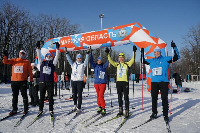 Вячеслав Федорищев поприветствовал участников и гостей "Лыжни России" в Самаре