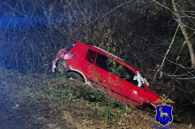 В Сызрани пьяный парень без прав на иномарке сбил двух велосипедистов