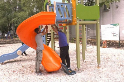 В Самаре в августе 2021 года завершатся работы по благоустройству нескольких дворовых территорий