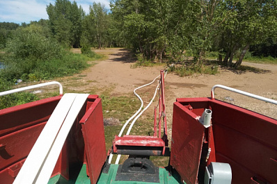 Самарские лесники могут тушить пожары с катера