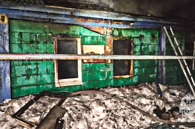 В Самарской области мужчина и женщина из-за непотушенной сигареты погибли в пожаре