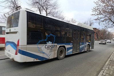 Самарцы просят добавить автобусов на маршрут № 55
