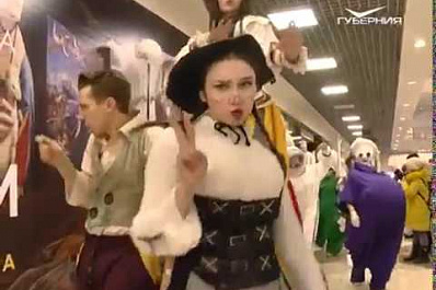 В Самаре прошел Второй зимний фестиваль уличного искусства Пластилиновый дождь