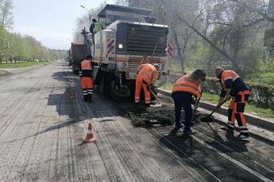 В Тольятти одновременно ремонтируют 6 дорожных участков
