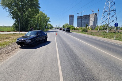 В Самаре водитель Audi сбил подростка на велосипеде
