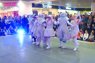 В Самаре перенесли зимний "Пластилиновый дождь"