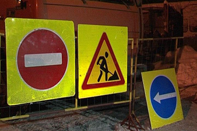 В Самаре на ул. Ново-Вокзальной устраняли аварию на теплосетях