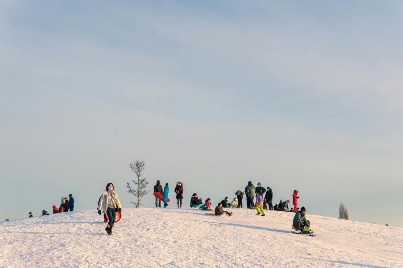17 февраля в Самаре прошли "Зимние забавы"