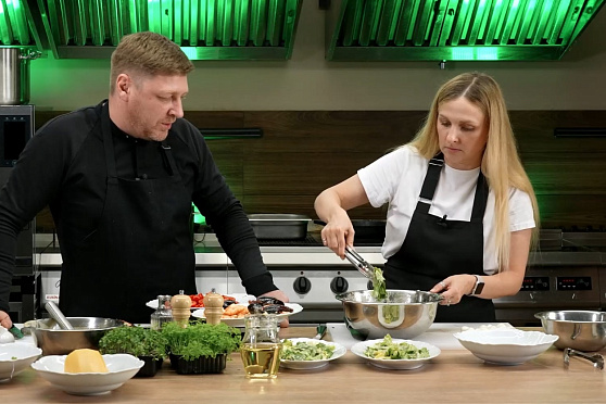 Цезарь с морепродуктами. Формула вкуса