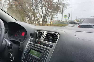 На Южном мосту в Самаре образовалась огромная пробка