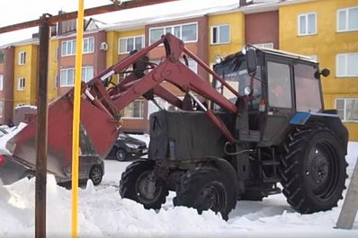 Госжилинспекция проверила качество уборки снега в Кинель-Черкассах