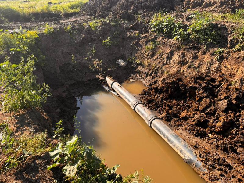 В нескольких поселках Красноармейского района восстанавливают холодное водоснабжение