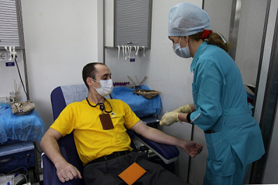 На Новокуйбышевском НПЗ провели акцию по сдаче крови