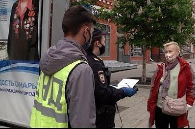 Самарские полицейские патрулируют городские улицы, скверы и парки