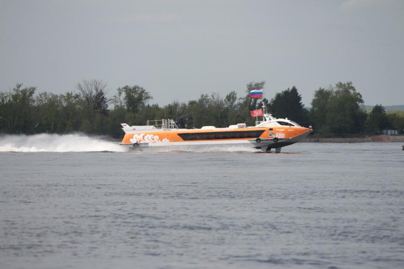 В Самарской области официальная пассажирская навигация открылась парадом судов