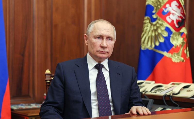 Владимир Путин обратился к россиянам по случаю Дня войск национальной гвардии РФ