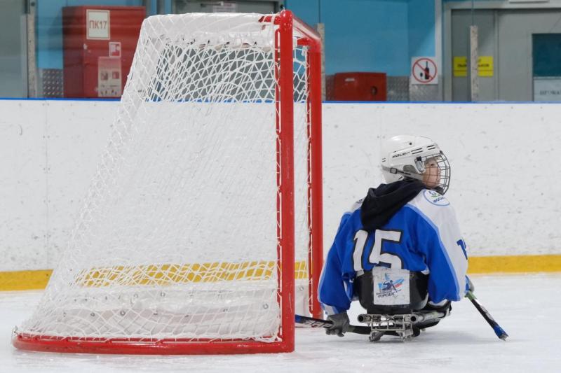 В Самаре проходит межрегиональный детский турнир по следж-хоккею