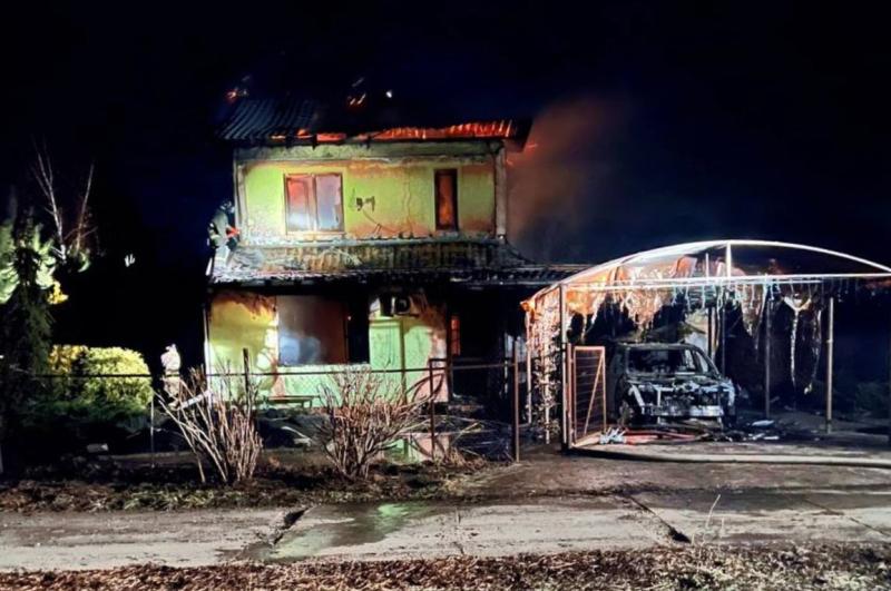 В Безенчукском районе ночью в пожаре погиб человек 