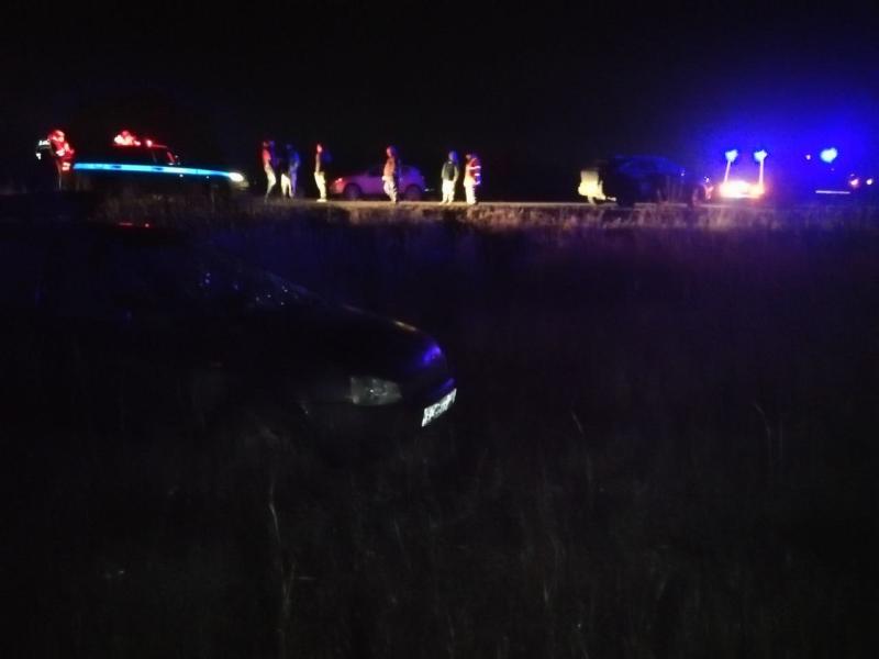 В Самарской области "Калина" на скорости вылетела в кювет