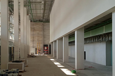 Архитектор нового Дворца спорта на ул. Молодогвардейской в Самаре показал фойе здания