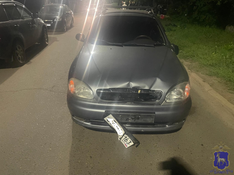 В Самаре 75-летний пенсионер на "Весте" влетел в "Ниссан"