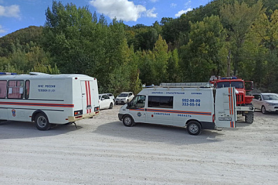 В Сокских штольнях полыхал мусор на 100 "квадратах"