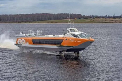 Опубликовано расписание скоростного судна "Валдай" в Самаре с 28 июля 2022 года