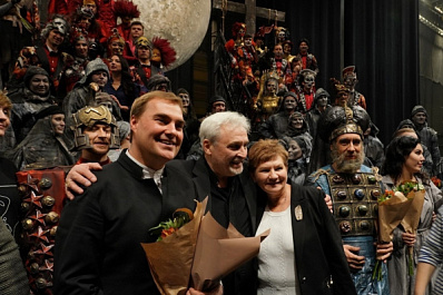 Самарский спектакль "Мастер и Маргарита" представили на сцене Мариинского театра в Санкт-Петербурге