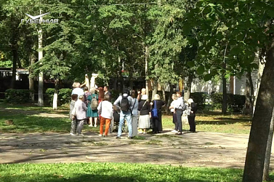 В Самаре провели экскурсию для людей с нарушениями зрения