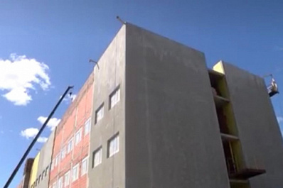 В Самаре готовность нового корпуса детской инфекционной больницы на Шверника достигла почти 50 %