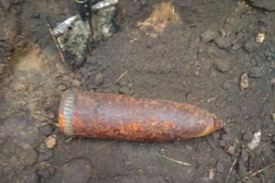 В Сызрани на кладбище нашли боевой снаряд времен Гражданской войны