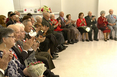 Самарские ветераны семейной жизни обновили свадебные клятвы