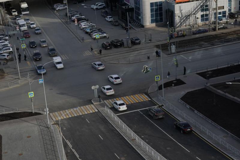 За неделю по новому "поперечнику" в Самаре проехало более 100 тысяч автомобилей