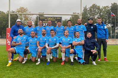 Первый тур чемпионата стал медальным для самарских регбистов