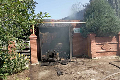 В Ставропольском районе 7 июля тушили крупный пожар в частном доме