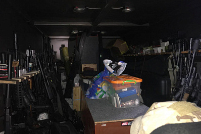 Склад оружия обнаружили сотрудники ФСБ под Самарой