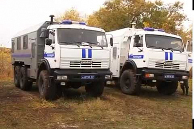 Бойцы самарского мобильного отряда Росгвардии проводят полевой выход