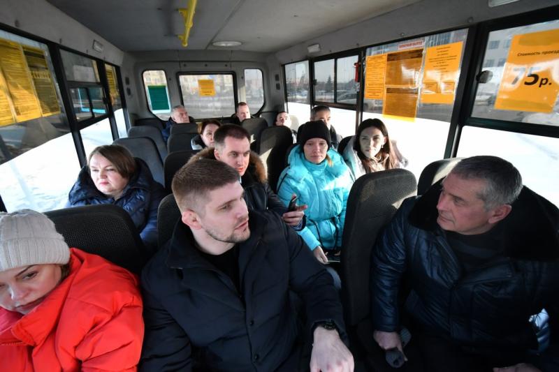 Между Рощинским и Южным городом начал курсировать новый автобусный маршрут