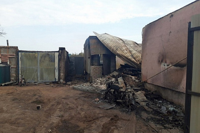 В Борском районе начали собирать помощь для жителей сгоревших домов
