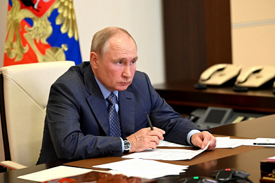 Путин: "Главное - это сохранить жизни и здоровье людей"