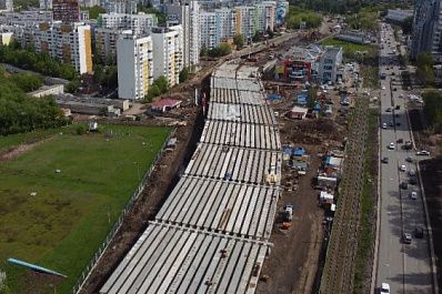 Заместитель министра транспорта региона: в Самаре новая развязка на улице Ново-Садовой готова почти на 60 %