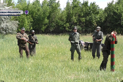 В Новокуйбышевске энтузиасты воссоздали одно из первых сражений Великой Отечественной войны
