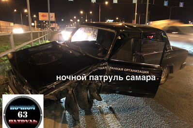 Пьяный водитель устроил массовое ДТП в Самаре