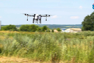 В Самарской области планируют внедрять беспилотники в сельское хозяйство 