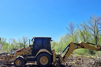 В Чапаевске началась реконструкция центрального парка