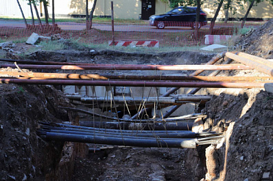 В Самаре перекладку теплотрасс выполнили на 45 %