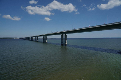 Волжский мост в районе Климовки в Самарской области обеспечили связью и мобильным интернетом