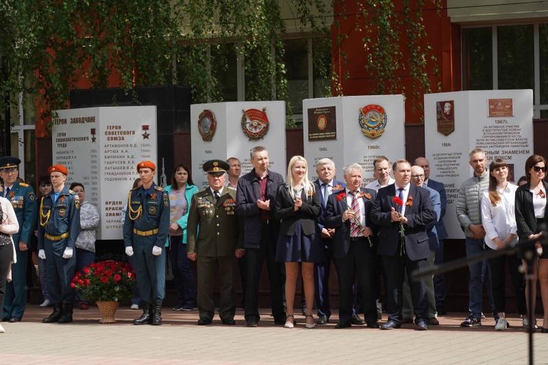 Дань памяти: в РКЦ "Прогресс" прошли торжественные мероприятия ко Дню Победы