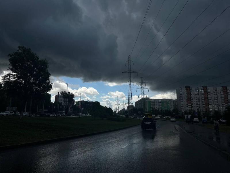 Ночью 9 апреля в Самарской области ожидается гроза со снегом