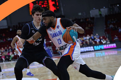 БК "Самара" обыграл "Пари Нижний Новгород" в домашнем матче лиги ВТБ